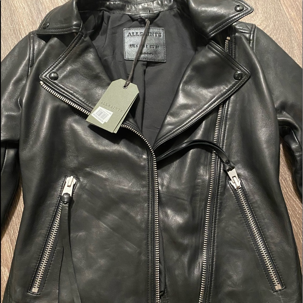 All Saints Leather Jacket